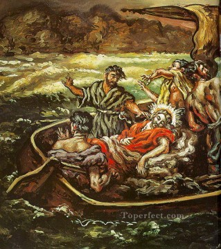  tormenta - cristo y la tormenta 1914 Giorgio de Chirico Surrealismo metafísico
